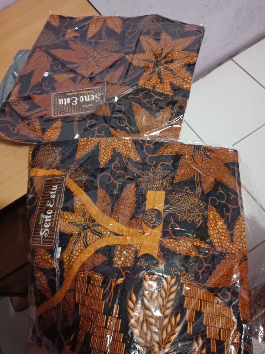 Rama Shinta Couple - Melani Set Couple Lilit Rovella Batik Couple Modern