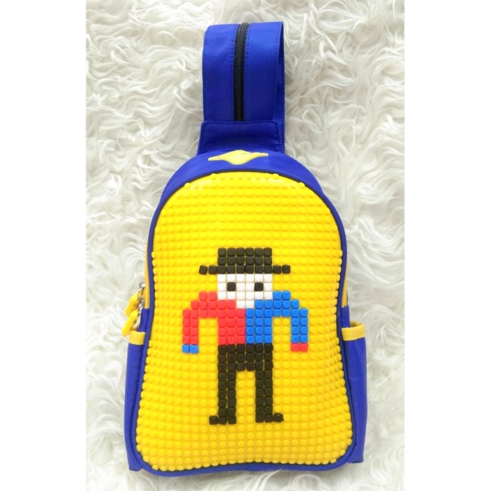 Tas Anak Sekolah Termurah PROMO Bisa COD Perempuan Laki-laki Lucu W6D0 Fashion Anak Tas Slempang leg