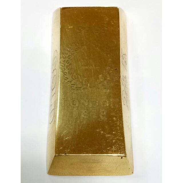 Souvenir Emas Mas Batangan Lm Logam Mulia Padi Kapas Padikapas Bukan Antam Indonesia