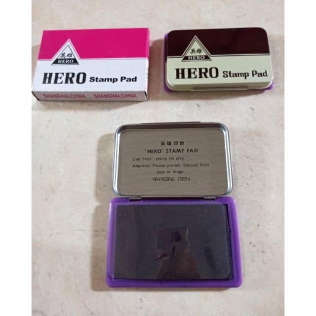 

Hero stamp pad / bak stempel Hero