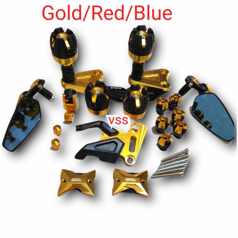 Paket Aksesoris 8item All NMAX 2016 /2021 Universal All NMAX Harga Murah