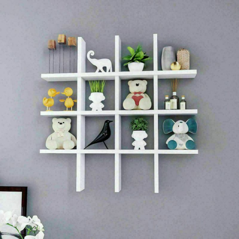 Rak Bunga Buku Foto Pigora Tv Kosmetik Ps Dvd Tempel Hiasan Ikan Cupang Dinding Tembok Kayu Besi Li