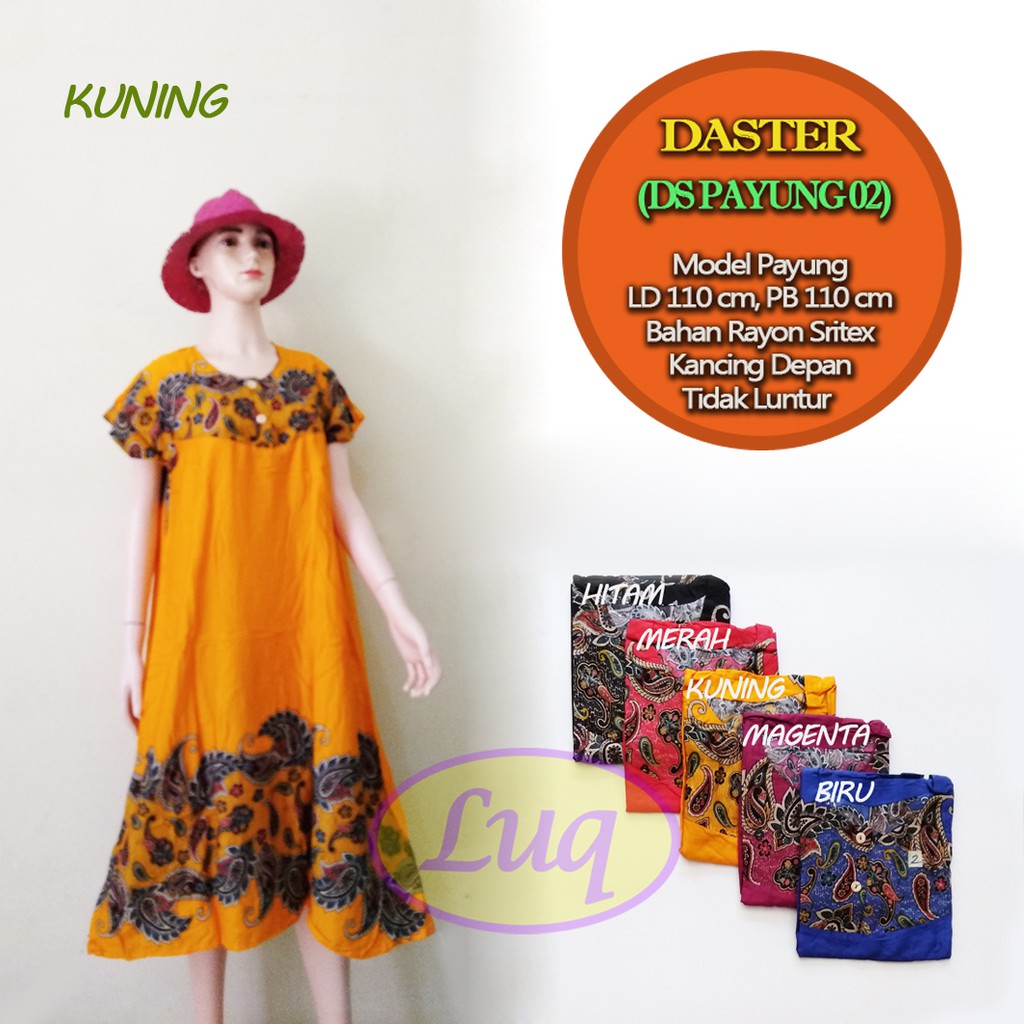 Daster Model Payung 02 Bahan Rayon Sritex | Daster Payung