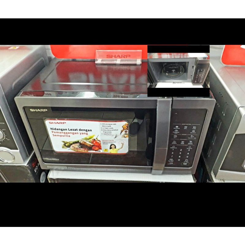 Sharp Microwave Grill Inverter R650 J tech inverter