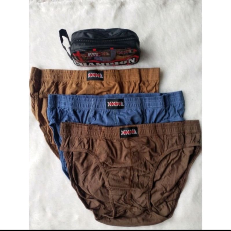 Celana Dalam Pria Kasogi Champion XXXL / Celana Dalam Pria Jumbo / Celana Dalam Jumbo / Celana Dalam