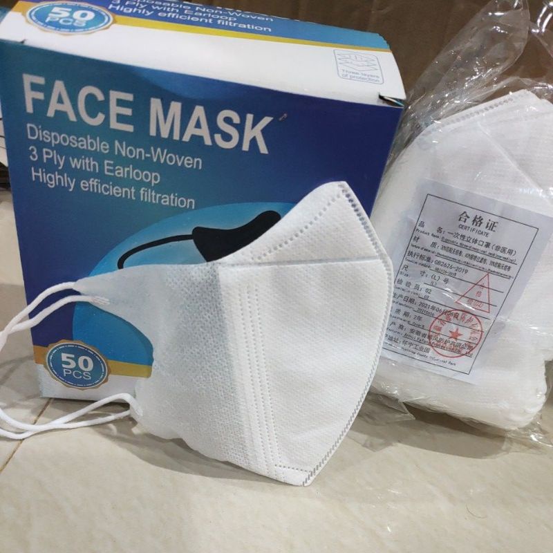 Masker Duckbill Murah isi 10/pack &amp; 50/pack (varian)