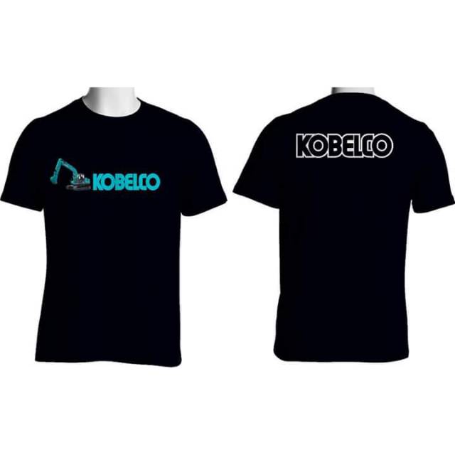 Kaos kobelco/sablon alat berat/kaos gambar beko beco kobelco/kaos oblong pria/kaos murah