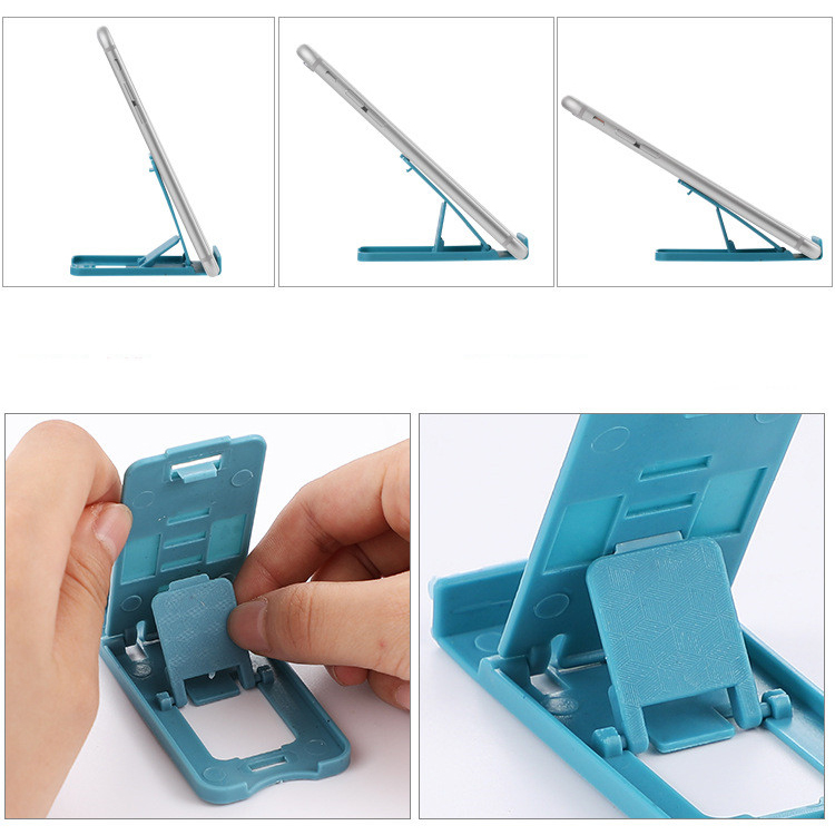 Stand Holder/Dudukan Ponsel Universal Model Lipat Portabel Untuk Semua Iphone/Android