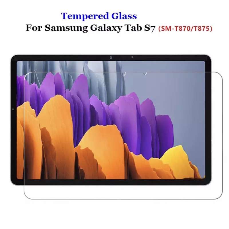 TG TAB BENING - Tempered Glass Samsung Tab S7 T870 T875