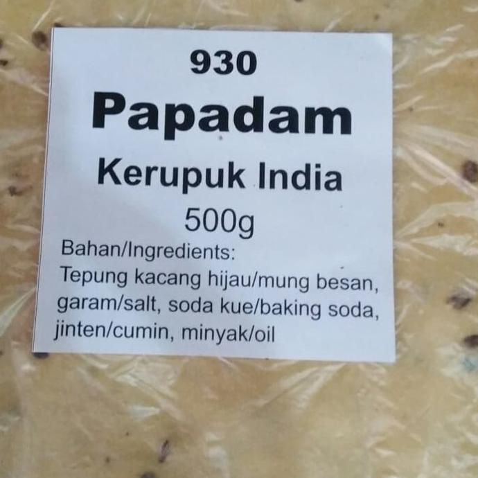 ~~~~~] Papadums Plains / papadam