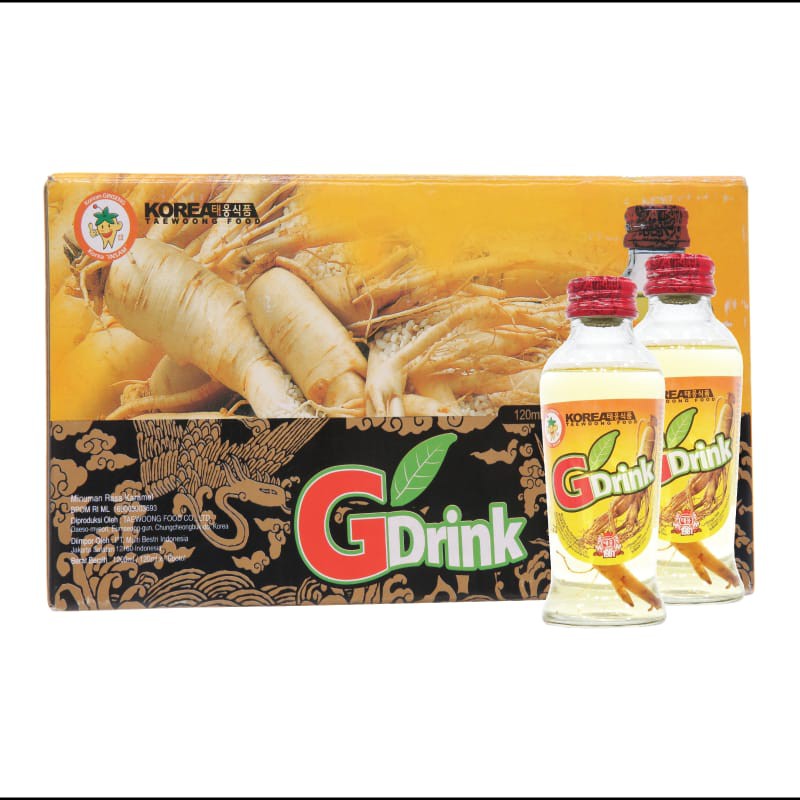 

G-Drink Ginseng #minuman ginseng