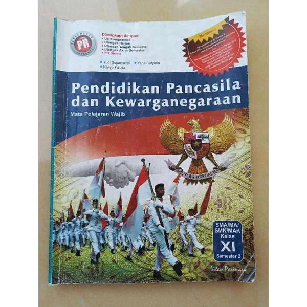 LKS PR Pendidikan Pancasila dan Kewarganegaraan (PPKN) Kelas 11 Semester 2 SMA Intan Pariwara