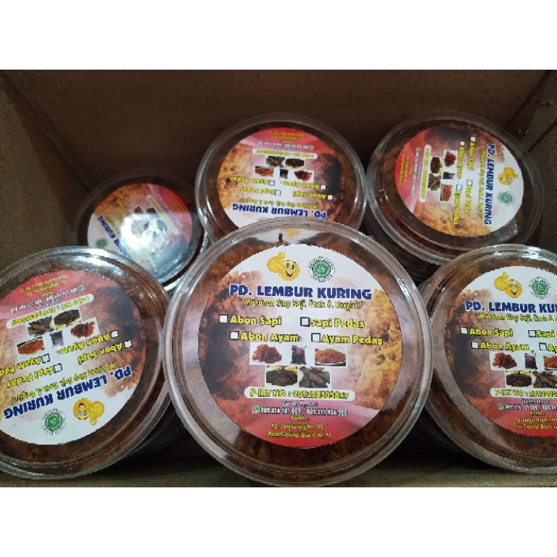 

Abon 33 Tasbih Kemasan Toples