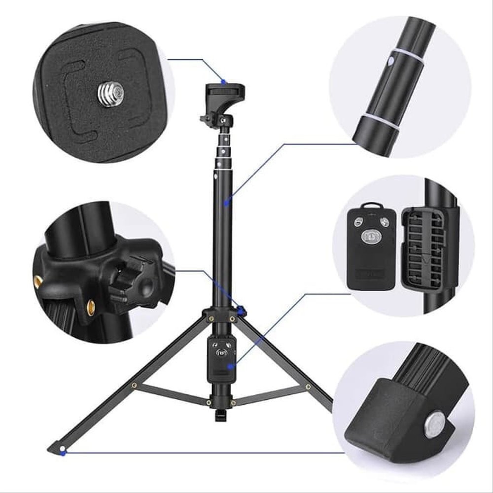 TONGSIS TRIPOD Bluetooth VCT-1388 - Tripod Yunteng wireless 2in1