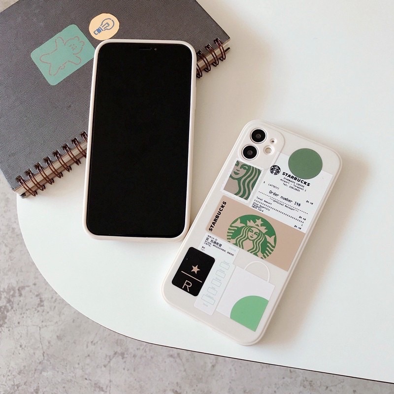 STARBUCKS MCDONALDS IKEA Soft Case Casing Mcd Sbux iPhone 7 7+ 8 8+ X XR XS 11 12 PRO MAX