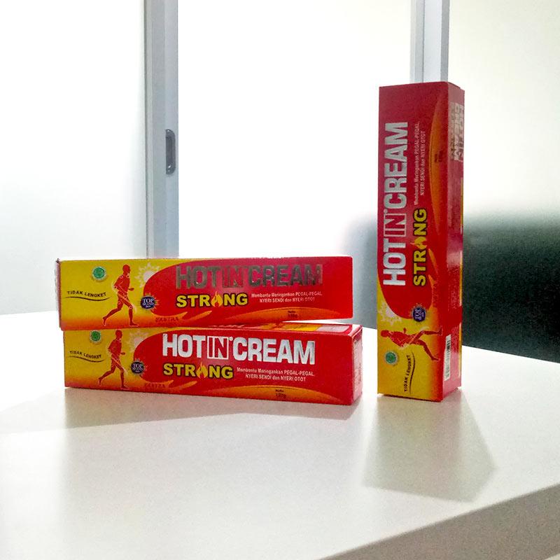 Bisa COD Hot In Cream Strong Kemasan Tube 60 gr &amp; 120 gr - Hotin Cream Strong - Hotin Krim Urut - Krim Pegal