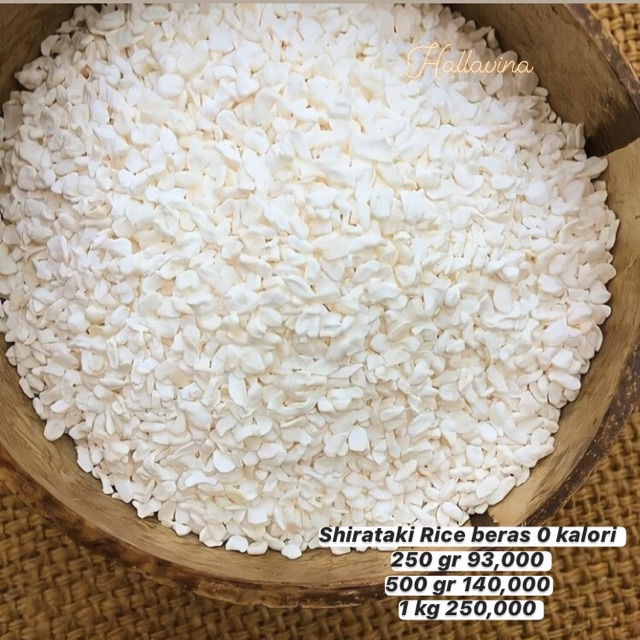 

shirataki rice 500 gr