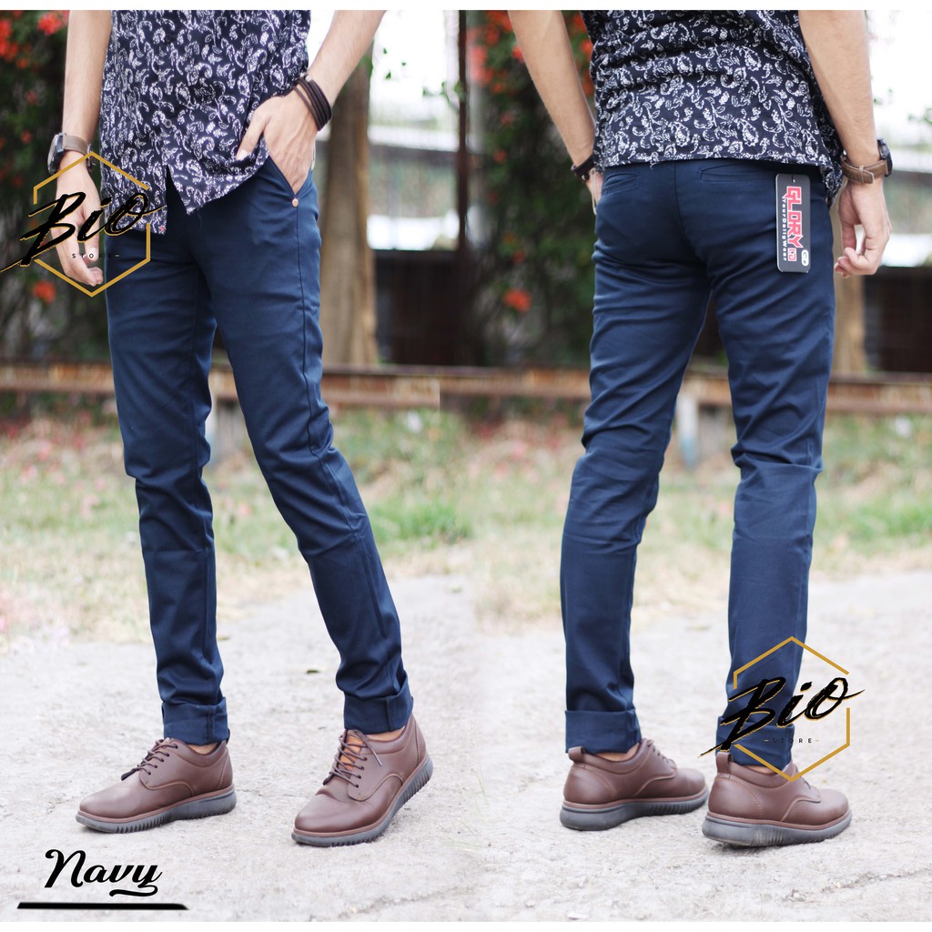 Celana chino panjang  pria celana chino Slim fit panjang Original chino big size ukuran jumbo GLORYID