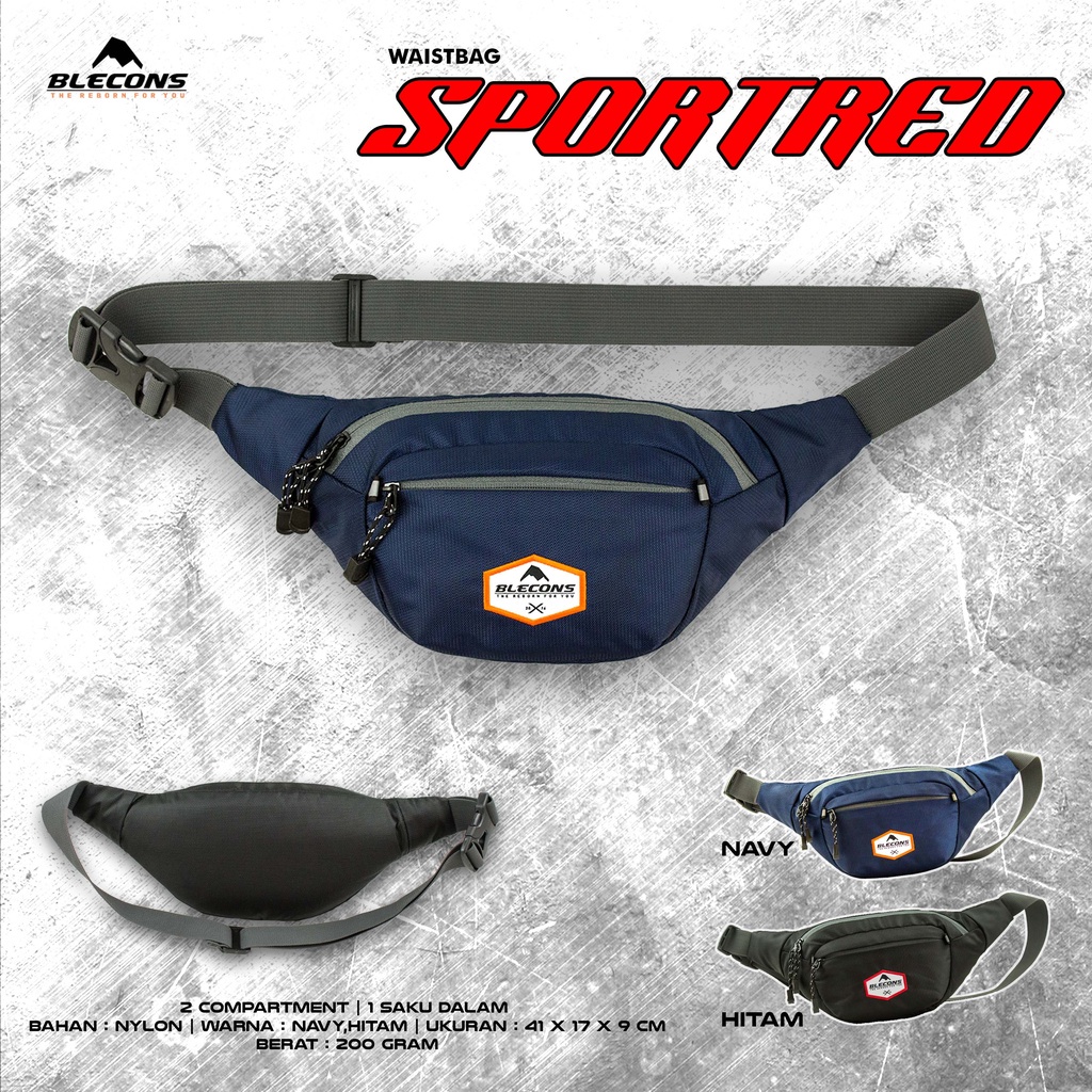 WAISTBAG BLECONS SPORTRED SERIES