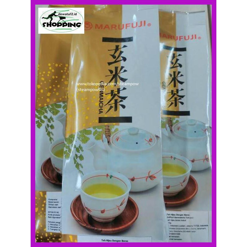 

E6Tdr6G- Genmaicha Japanese Green Rice Tea Teh Beras Hijau Jepang Uoy86Ky-