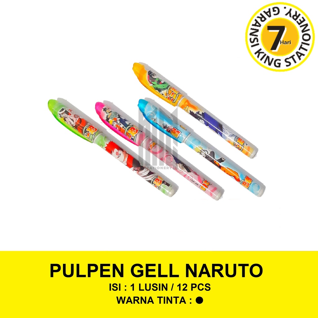 

PULPEN GELL KARAKTER NARUTO