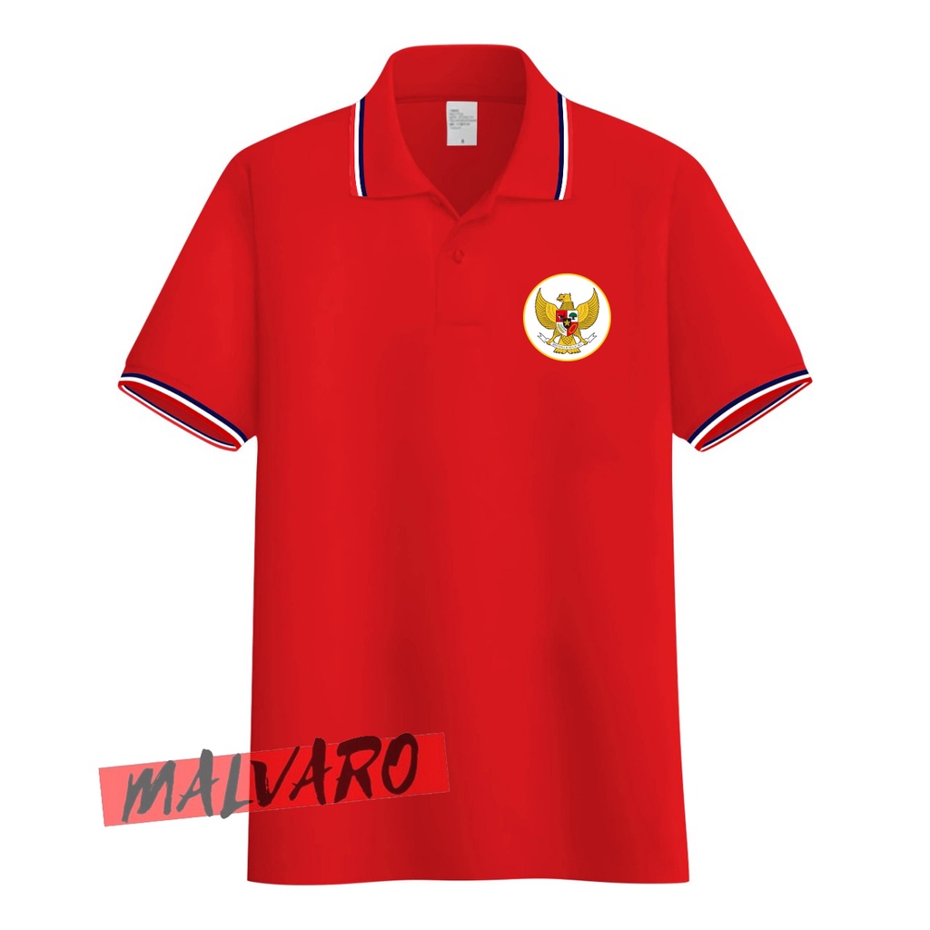 Kaos Polo List HUT RI 77 2022 / Baju 17 Agustus 1945 2022 / Kaos 17 Agustusan-2