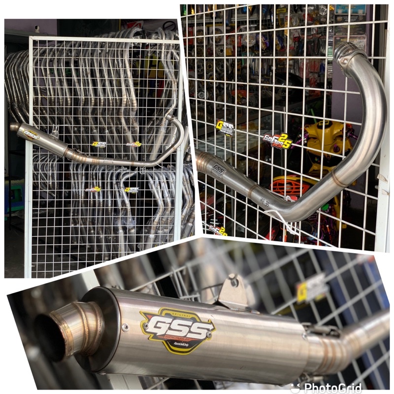 knalpot herex original gss racing muffler