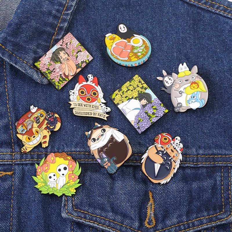 9 Gaya Bros Pin Desain Anime Totoro Ramen Untuk Hadiah Pasangan