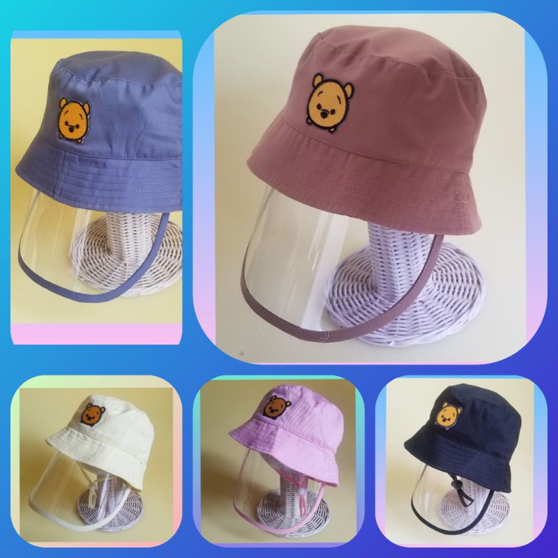 Topi Bucket anak buket dengan pelindung anti virus
