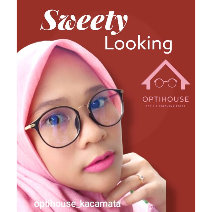 kacamata bulat Ersya oph 1050