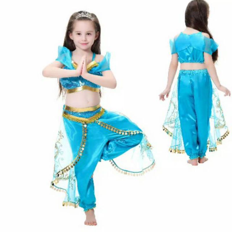 KOSTUM ANAK / KOSTUM PRINCESS JASMINE ALADDIN / Baju princess