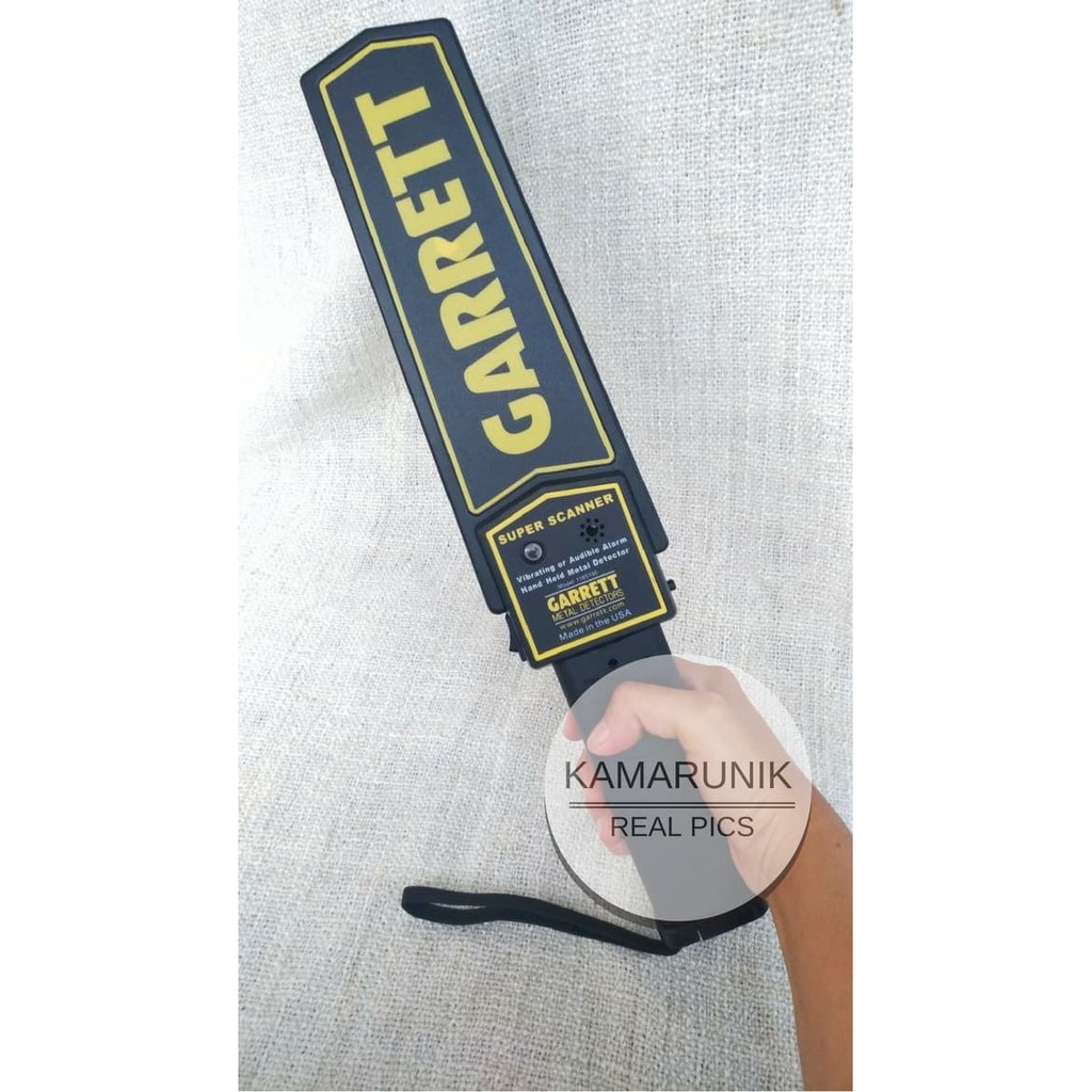 Terbaru METAL DETECTOR GARRETT P468 PLUS BATTERY ALAT PENDETEKSI LOGAM AMAN GARRET IMPORT