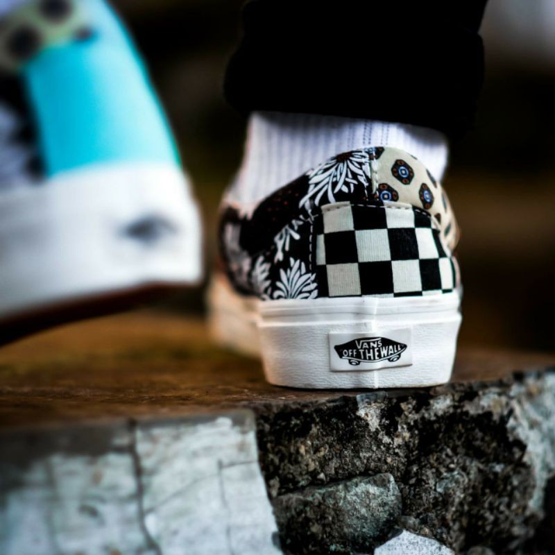 V*ns Era Tiger Patchwork