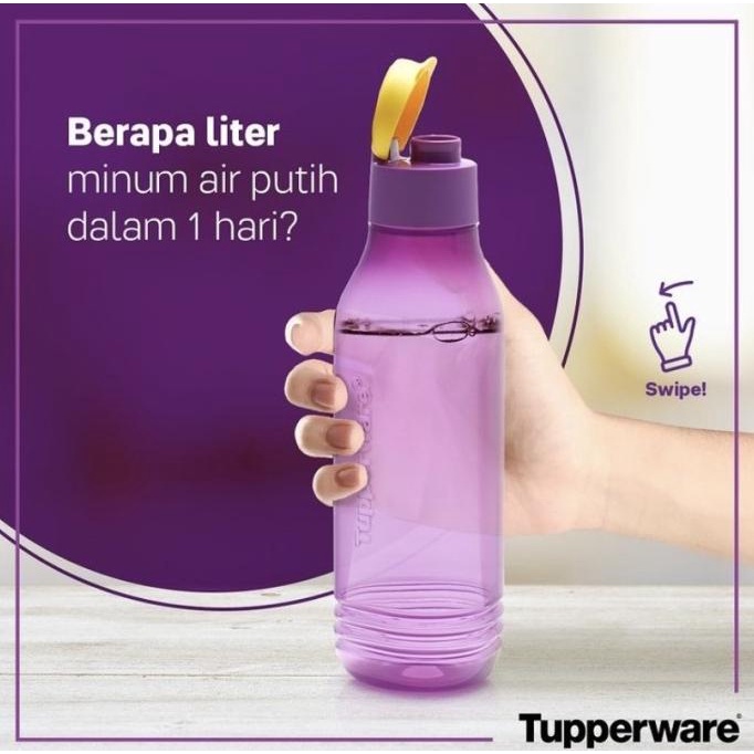 BOTOL MINUM TUPPERWARE GROOVY 750 ML