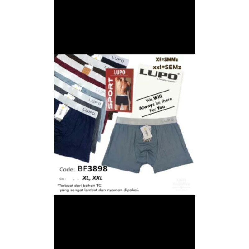 Celana Dalam Boxer LUPO