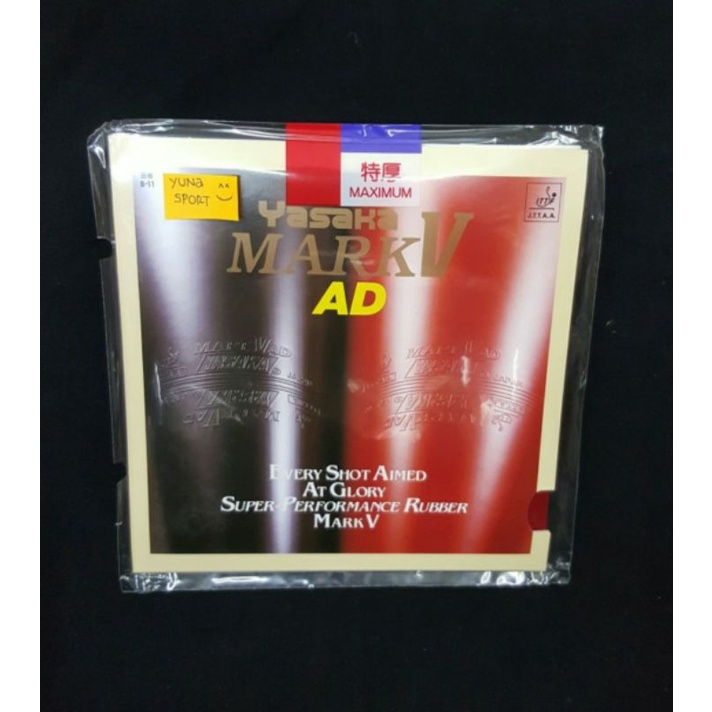 RUBBER KARET TENIS MEJA PINGPONG YASAKA ORIGINAL