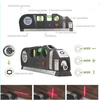 Fixit Level Pro 3 Penggaris Laser Waterpass Meteran Laser 250 Cm Laser Levelpro3