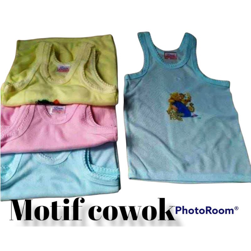 singlet anak/singlet harian anak murah 1-6 tahun