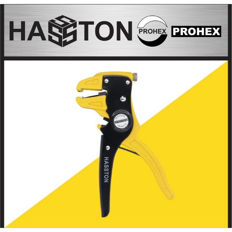 Tang Kupas Potong Kabel 2in1 Automatic Wire Stripper - HASSTON PROHEX 4241-103