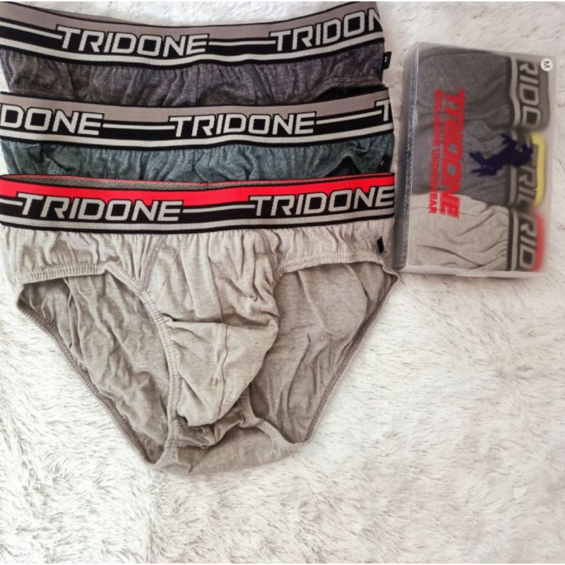 CELANA DALAM PRIA / CD PRIA KARET BOXER TRIDONE ISI 3PCS