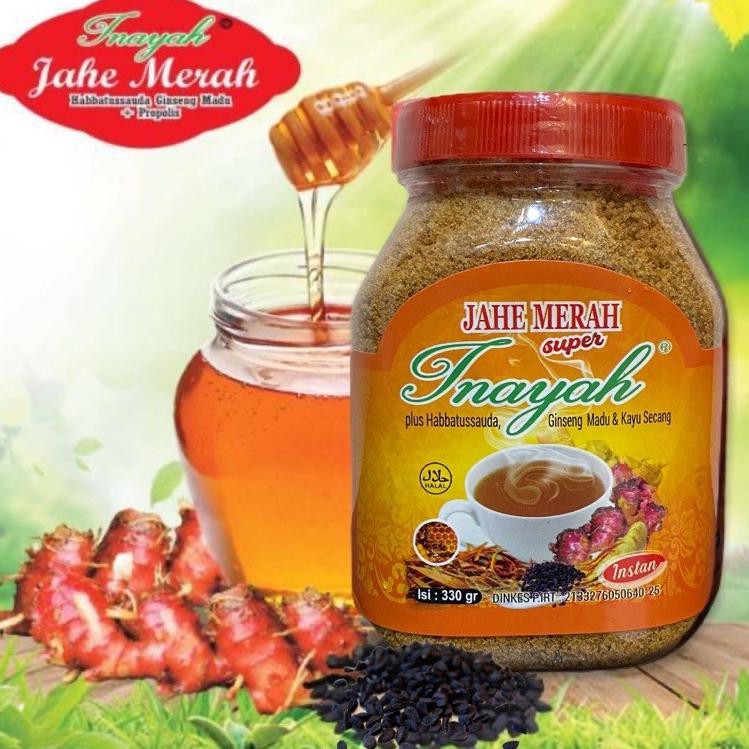 

QHS Jahe Merah Inayah Original 330 gram☍✍ (Super Promo)