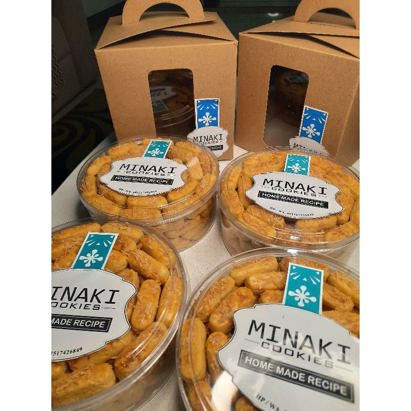 

[Ready Stock] Kue Kering Kastengel by Minaki Cookies