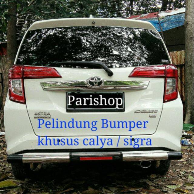 Tanduk/bemper/pengaman belakang/injakan belakang mobil calya