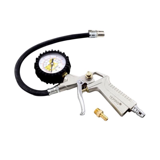 Isian Angin 3 Fungsi Tire Pressure Gauge 3 in 1 / Inflator Tekiro