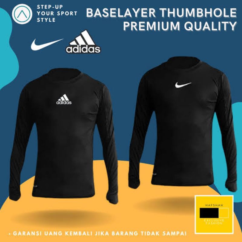 BASELAYER LENGAN PANJANG THUMBHOLE | BASELAYER | MANSET