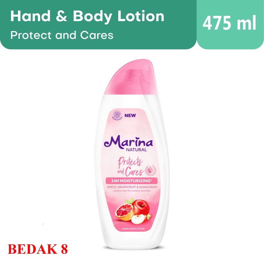 Marina Hand Body Lotion Natural 475 ml - Protect &amp; Cares