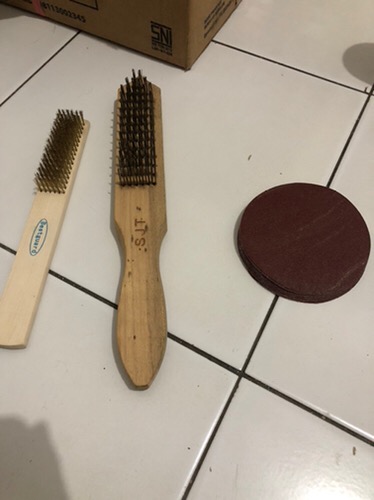 Bestguard Sikat Kawat Kuningan Halus 6 Baris