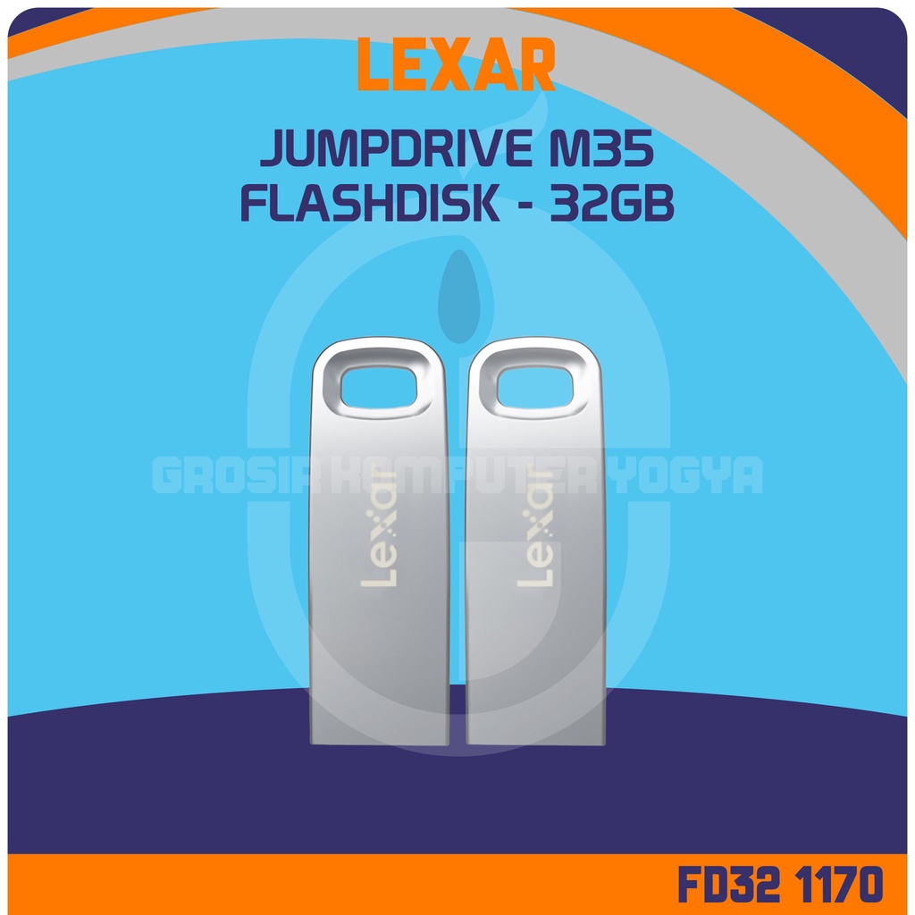 Lexar JUMPDRIVE M35 32GB USB 3.0 100MB/s Read Flash Drive Flashdisk