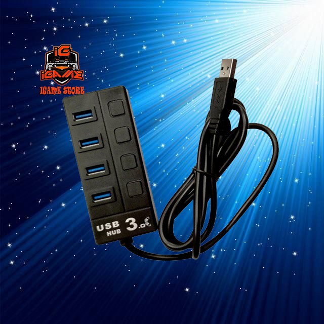 NEW GAN DIGIGEAR USB HUB 4 PORT USB 3.0 / USB HUB 3.0 - GOOD QUALITY