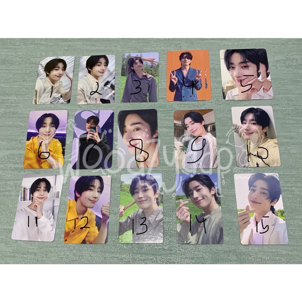 READY STOCK PC PHOTOCARD HAN SEUNGWOO ALBUM FADE WONDERWALL MAKESTAR MY MUSIC TASTE